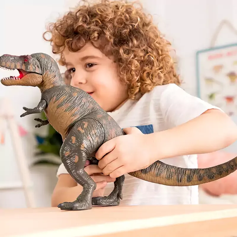 مجموعة ألعاب ديناصور T-Rex من لافا ماونتين 9