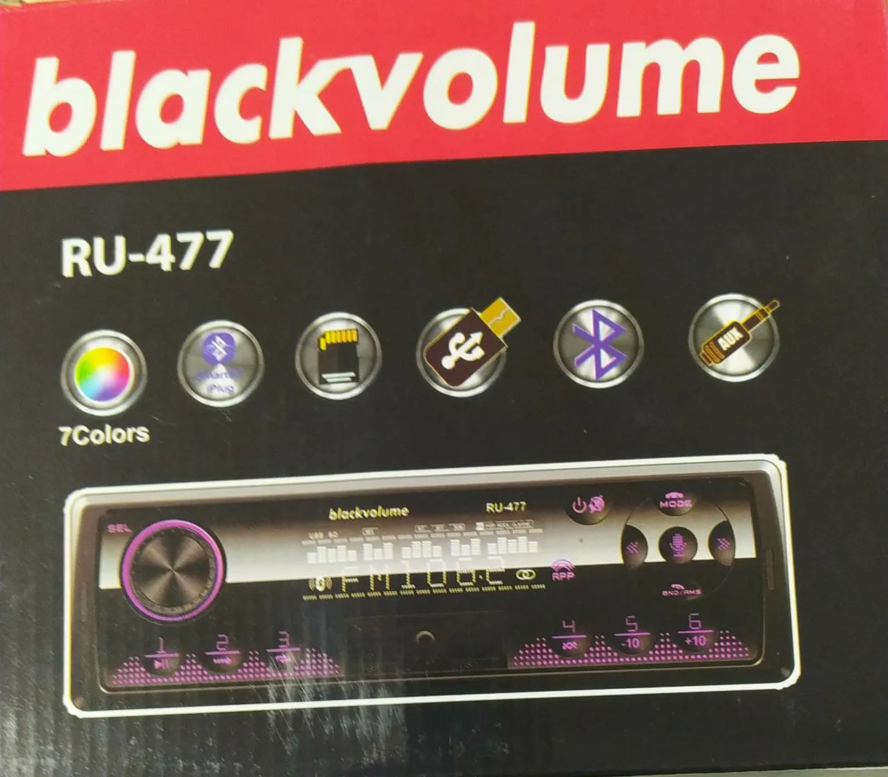 كاسيت BLACK VOLUME RU-477