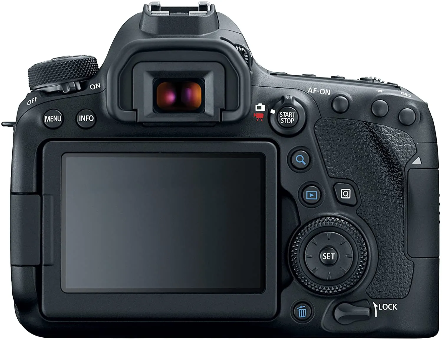 كاميرا كانون EOS 6D MARK II، دقة 26.2 ميجابكسل،  حامل EF، اسود 1