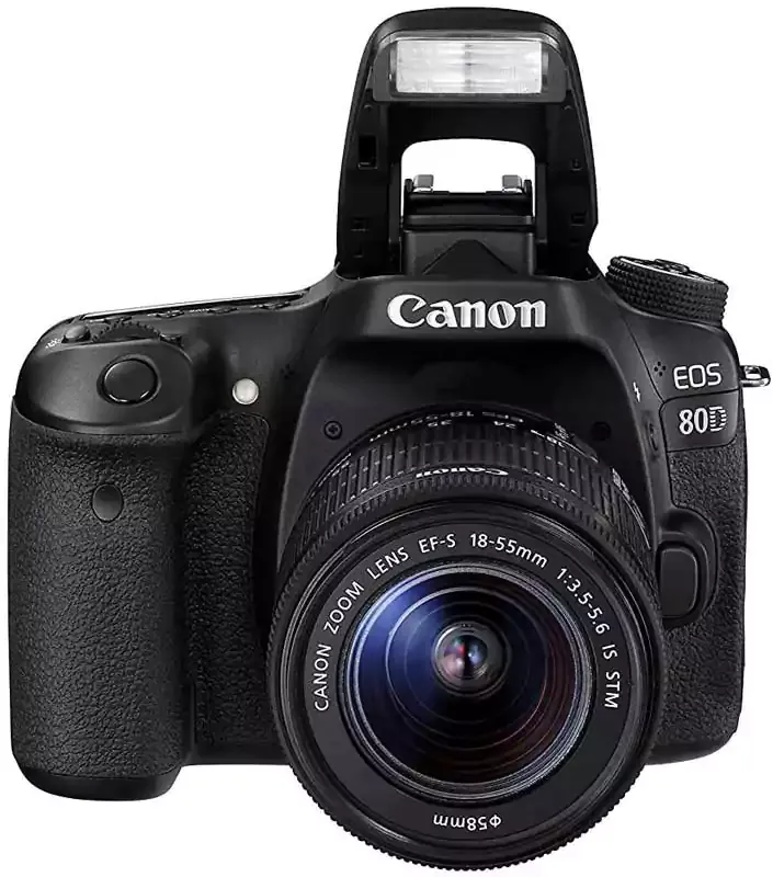 كاميرا كانون EOS 80D، دقة 24.2 ميجابكسل، عدسة 18-135 ملم، اسود 4