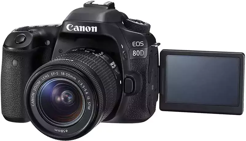 كاميرا كانون EOS 80D، دقة 24.2 ميجابكسل، عدسة 18-135 ملم، اسود 7