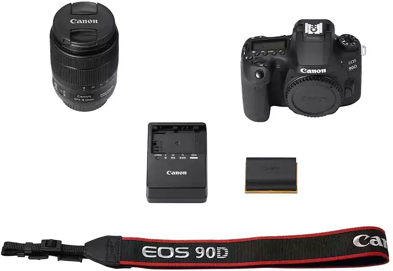 كاميرا كانون ايوس EOS 90D بدقة 32 ميجابكسل EF.S 18.135 اسود 4