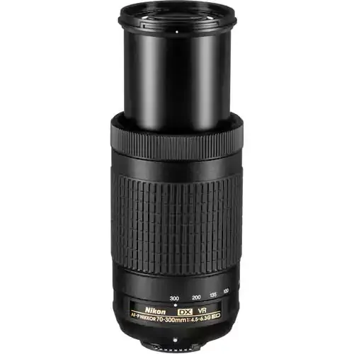 نيكون AF-P DX نيكور 70-300mm f-4.5-6.3G عدسات اي دي للكاميرات نيكون 2