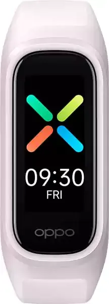 ساعة OPPO BAND OB19B1 الذكية، شاشة تعمل باللمس مقاومة للماء، بلوتوث، GPS ومتتبع الصحة، بطارية 100 مللي أمبير،  130-205 ملم حول المعصم 15 ملم عرض السوار لافندر