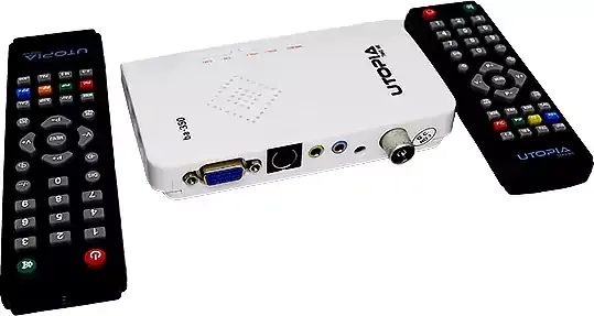 جهاز تحويل الشاشة TV Box من يوتوبيا ابيض BA-350