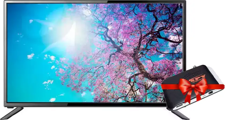 شاشة استرا 40 بوصة، سمارت، ليد، FHD، موديل 4010  + ريسيفر SPY G2 10700 UHD Mini هدية