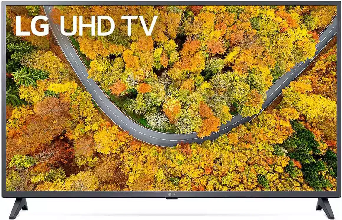 شاشة ال جي 43 بوصة، سمارت، ليد، UHD 4K، برسيفر مدمج، 43UP7550PVG 1