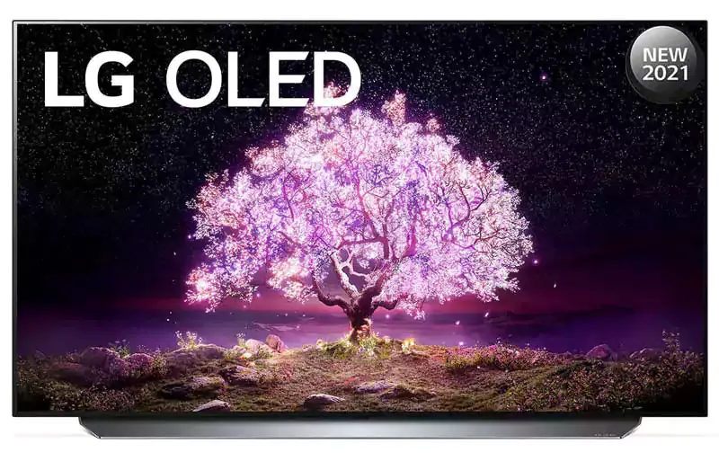 شاشة ال جي 55 بوصة، سمارت، OLED، بدقة 4K، برسيفر مدمج، OLED55C1PVB