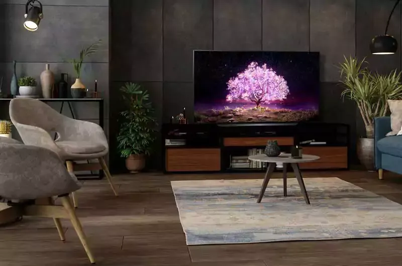 شاشة ال جي 55 بوصة، سمارت، OLED، بدقة 4K، برسيفر مدمج، OLED55C1PVB 9