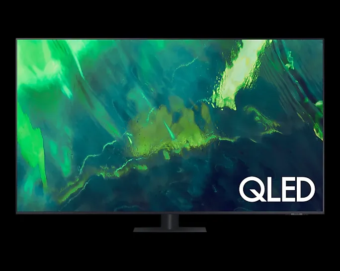 شاشة سامسونج 55 بوصة، سمارت، كيو ال اي دي، UHD 4K، رسيفر مدمج، QA55Q70AAUXEG 1