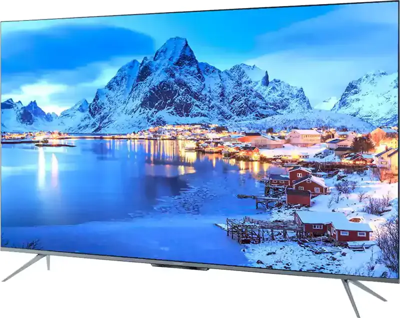 شاشة ليد شارب 65 بوصة بدون فريم، سمارت أندرويد، 4K، رسيفر مدمج، 4T-C65DL6EX 2