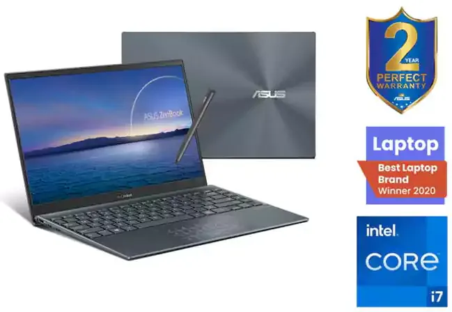 لاب توب اسوس زينبوك 14 UX425EA-BM010، بمعالج من الجيل الحادي عشر، Intel® Core™I7، رامات 16 جيجابايت، 1 تيرابايت SSD هارد، Intel Graphics، شاشة 14 بوصة، ويندوز، رمادي