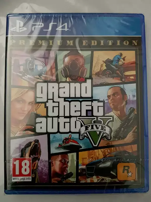 لعبة GRAND THEFT AUTO V DVD بلاي ستيشن 4 2