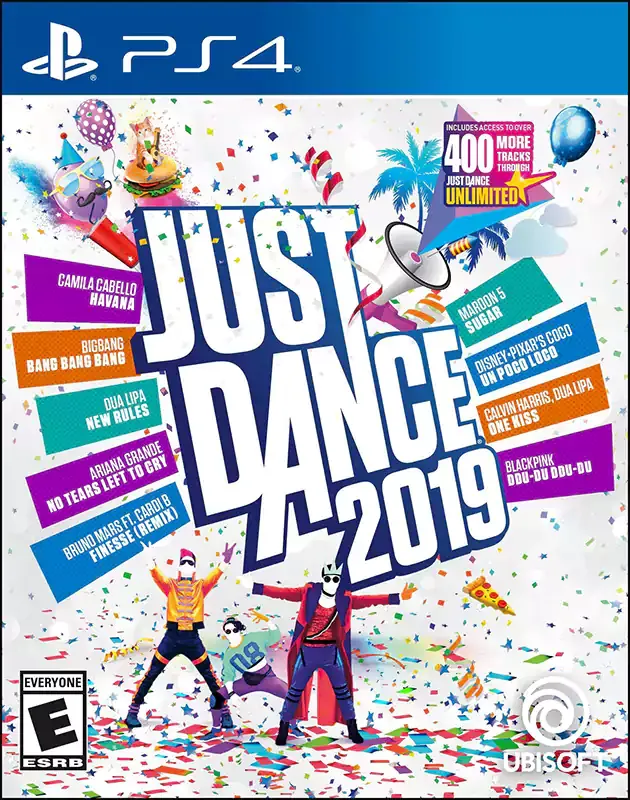 لعبة JUST DANCE 2019 DVD بلاي ستيشن 4