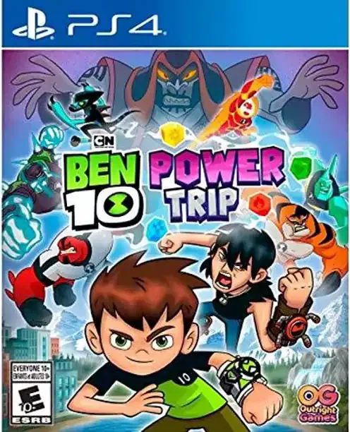 لعبة بن تن BEN 10 POWER TRIP DVD بلاي ستيشن 4