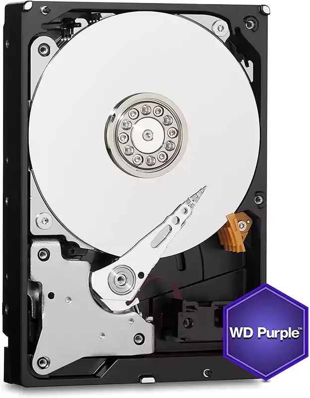 ويسترن ديجيتال هارد ديسك HDD، داخلي، 1 تيرابايت، WD10PURX، بنفسجي 4