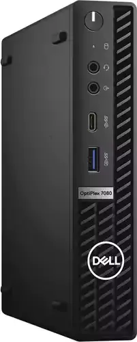 كمبيوتر مكتبي ديل OPTIPLEX 7080، بمعالج من الجيل العاشر، Intel Core I7، رامات 4 جيجابايت، 1 تيرابيت HDD هارد، Intel UHD Graphics 630، ويندوز 10 برو، اسود 3