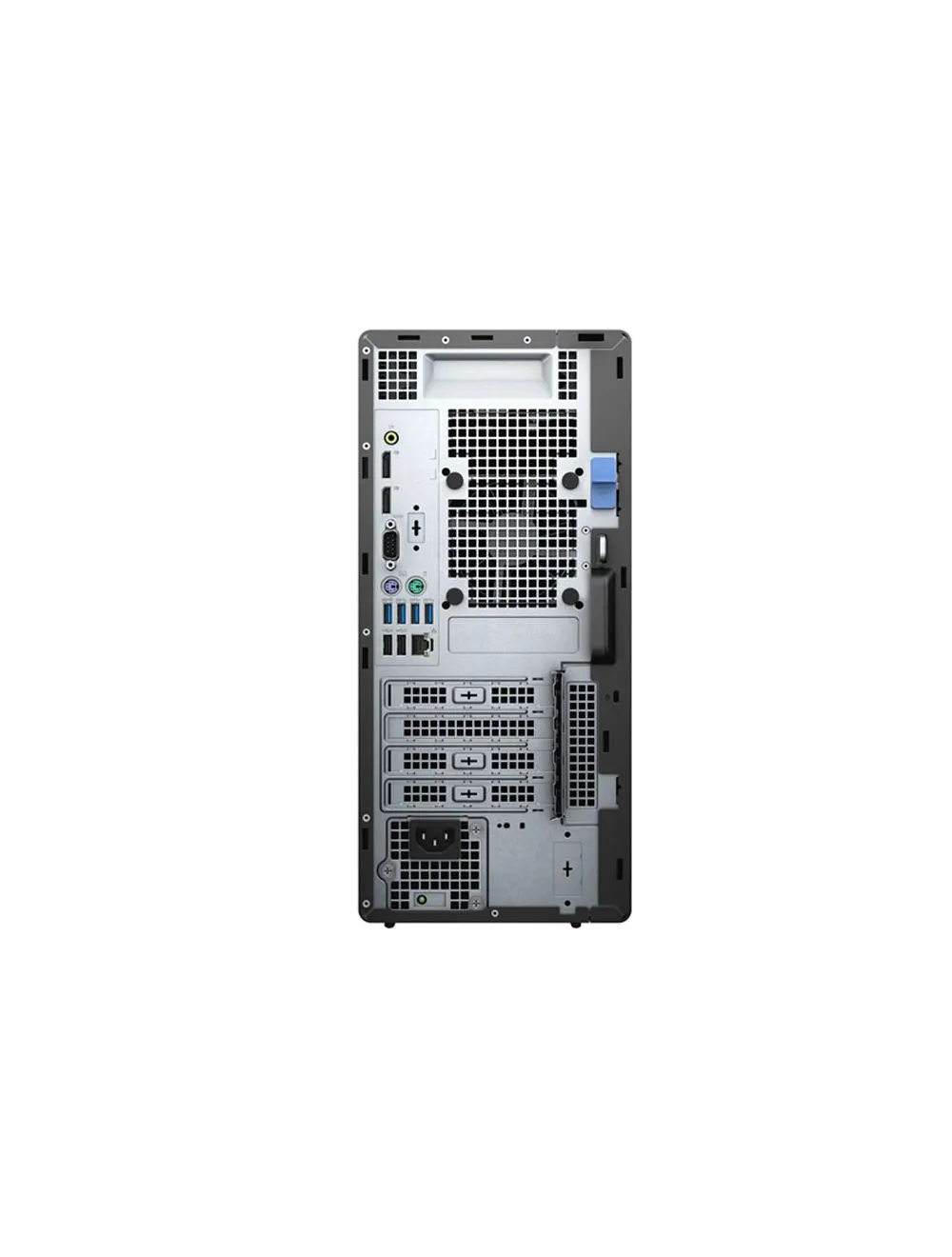 كمبيوتر مكتبي ديل OPTIPLEX 7080، بمعالج من الجيل العاشر، Intel Core I7، رامات 4 جيجابايت، 1 تيرابيت HDD هارد، Intel UHD Graphics 630، ويندوز 10 برو، اسود 7