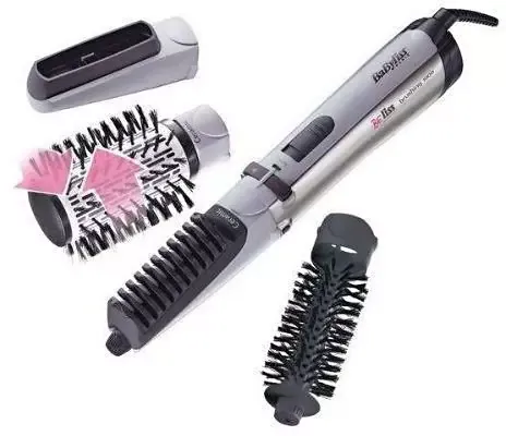 فرشاة دوارة بيبى ليس BABYLISS  لتصفيف الشعر - 1000 وات، فضى-اسود - 2735E 4