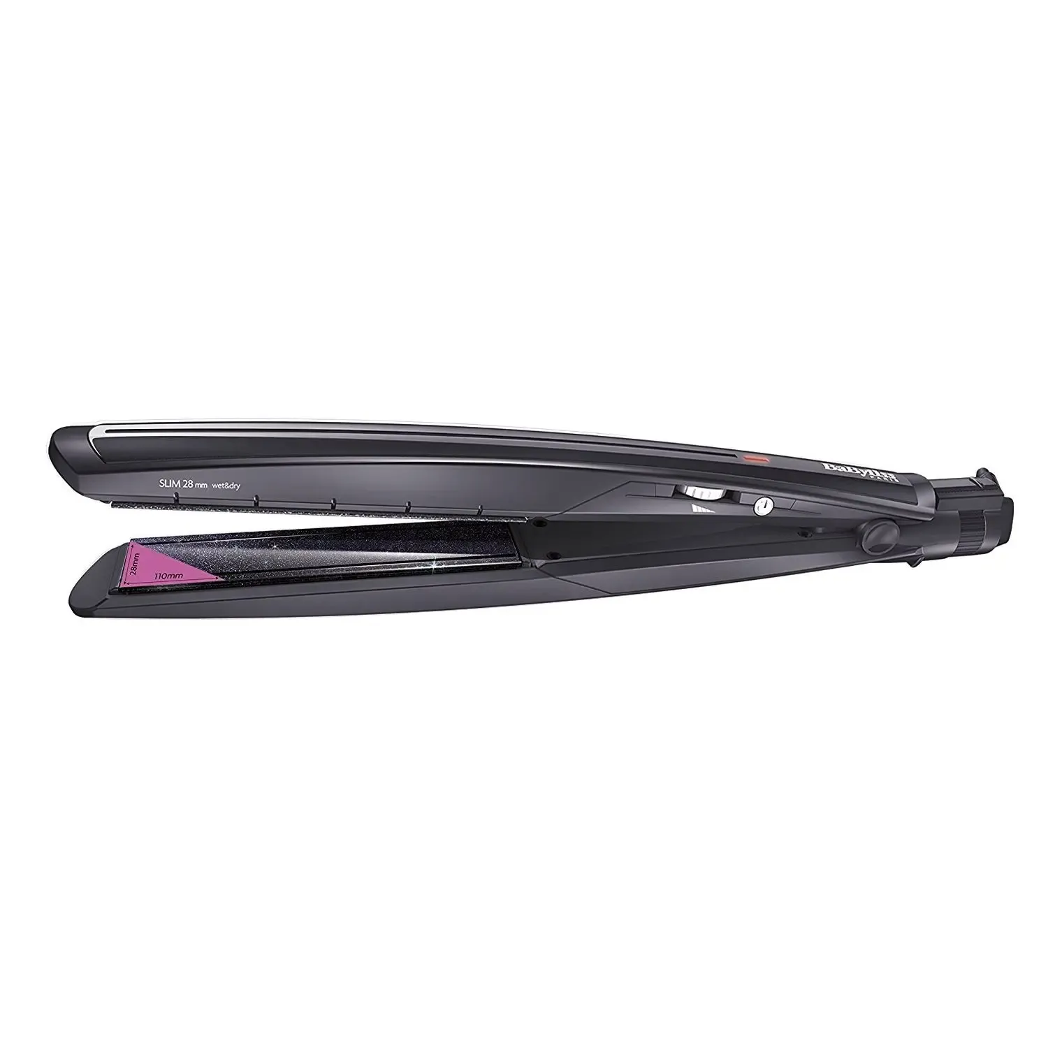 مكواة بيبي ليس للشعر الجاف و المبلل 28 مللي ، أسود BABYLISS ST326E 2