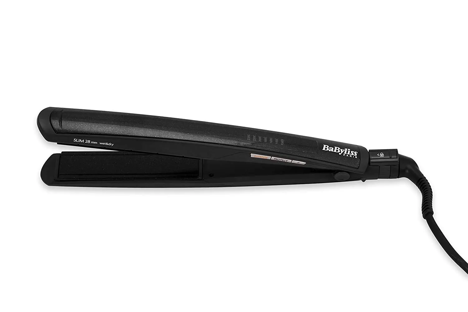 مكواة شعر بيبي ليس للشعر الجاف والرطب، أسود BABYLISS ST327E